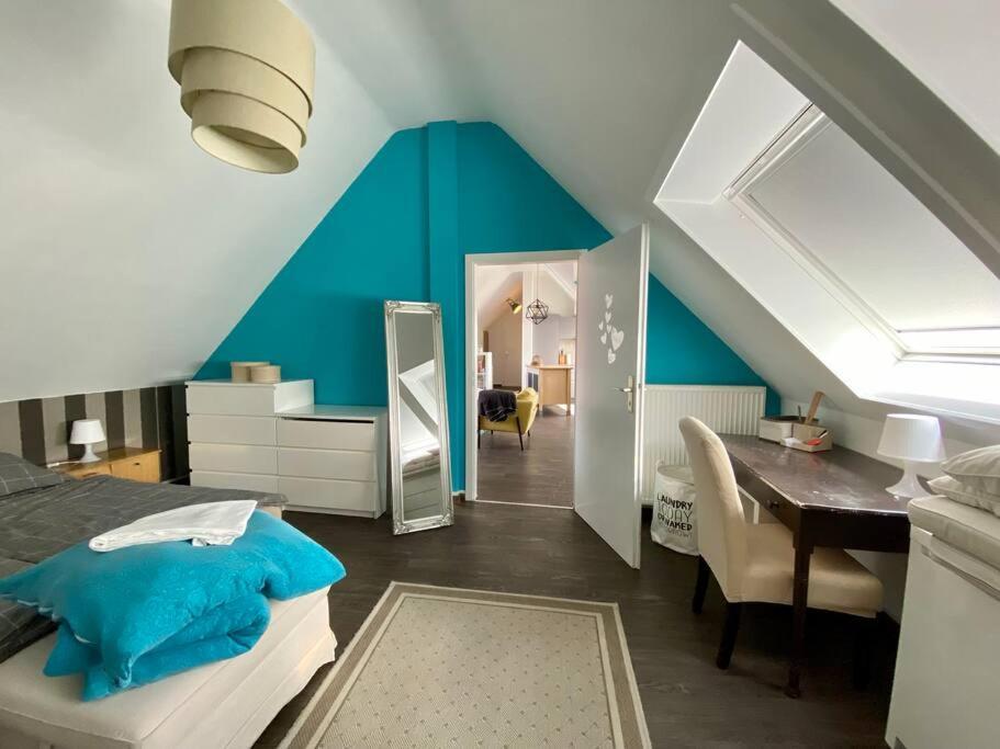 Light Flow Stylish Attic House. M. Balcony Rastatt